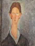 Amedeo Modigliani Portrait of a Student (mk39) oil painting picture wholesale